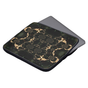 Fractale Ether Psychedelische Laptop Hoes