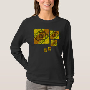 Fractale geometrie Dons zwarte shirt
