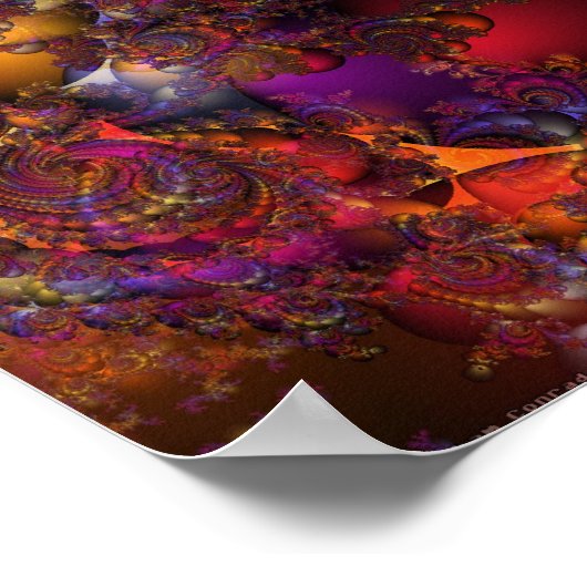 Fractale implosie poster (Hoek)