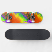 Fractale Kunst 19 Skateboard (Horizontaal)