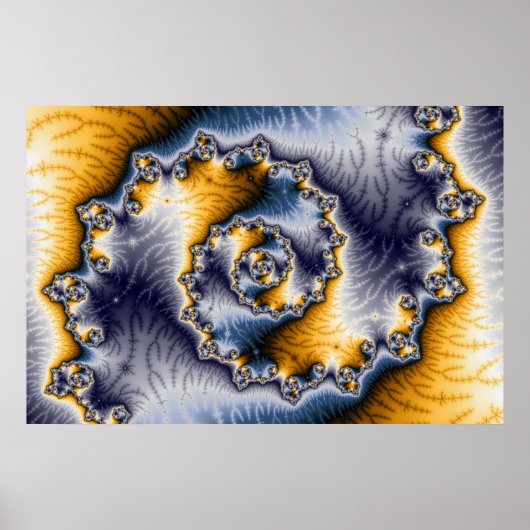 Fractale kunst poster (Voorkant)