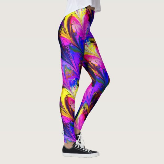 Fractale Marmer 7A Leggings (Rechts)