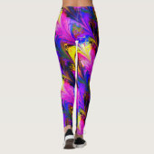 Fractale Marmer 7A Leggings (Achterkant)