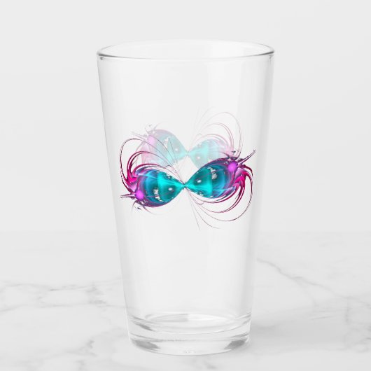 fractale oneindigheid glas (Voorkant)