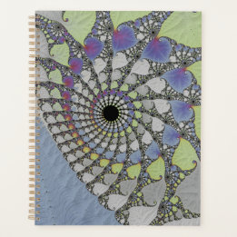 Fractale plantaardige textuur planner