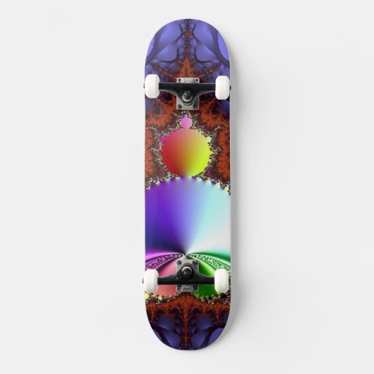 Fractale Reis Skateboard (Voorkant)