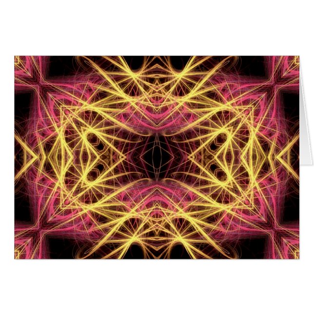 fractale rose et or (Devant horizontal)