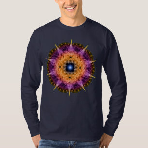 Fractale stekelige ornament t-shirt