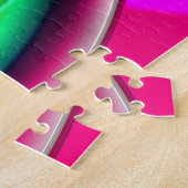 fractale veren puzzel legpuzzel (Zijkant)