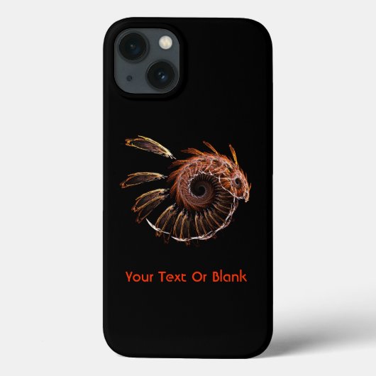 Fractale Vuurvogel Case-Mate iPhone Case (Achterkant)