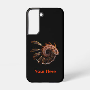 Fractale Vuurvogel Samsung Galaxy Hoesje