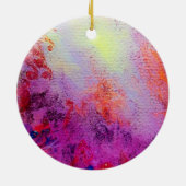 FRACTALE WAVES KERAMISCH ORNAMENT (Achterkant)