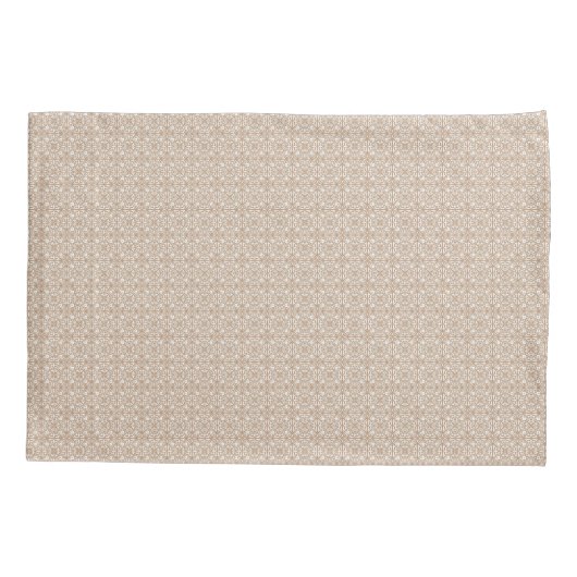 Fractale wervelolifant - bruin en taupe kussensloop (Achterkant)