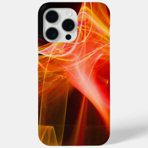 FRACTALE ZWISSELS IN GEEL ORANJE ROOD iPhone 15 PRO MAX HOESJE