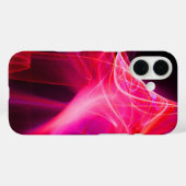 FRACTALE ZWISSELS IN PAARSE PINKROOD Case-Mate iPhone CASE (Achterkant (horizontaal))