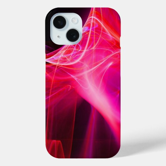 FRACTALE ZWISSELS IN PAARSE PINKROOD Case-Mate iPhone CASE (Achterkant)