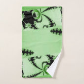 Fractalentuin bidsprinkhaan bad handdoek (Handdoek)