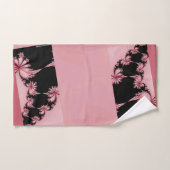 Fractalentuin roos bad handdoek (Handdoek)