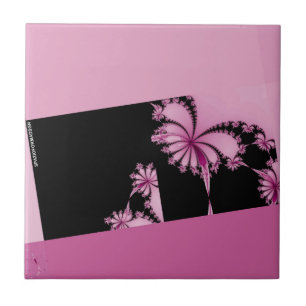 Fractalentuin rozenwater tegeltje