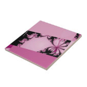 Fractalentuin thuliaans tegeltje (Zijkant)