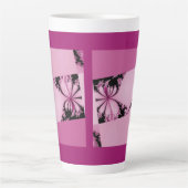 Fractalentuin thulian Latte Mok (Voorkant)