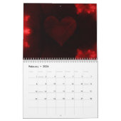 Fractales 2, calendrier de 12 mois (Feb 2026)