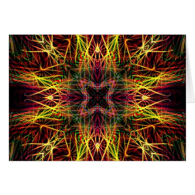 FractaliLights Kaart (Voorkant Horizontaal)