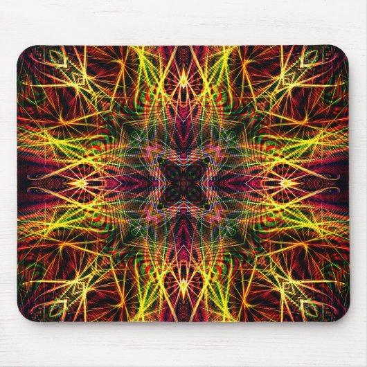 FractaliLights Mousepad Muismat (Voorkant)