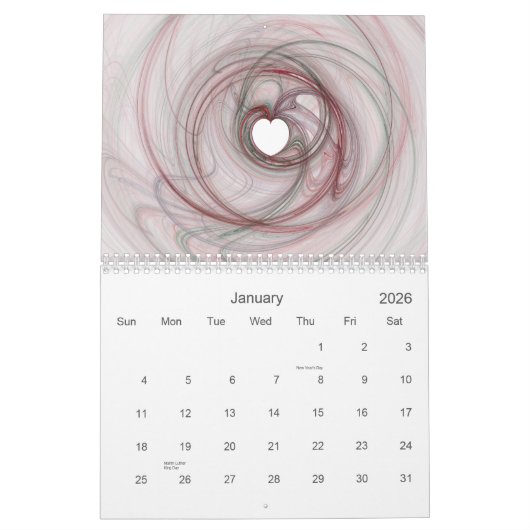 Fractaliteit Kalender (Jan 2026)