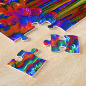 Fractaliteit Kleur Burst Rainbow Fractal Puzzle Legpuzzel (Zijkant)