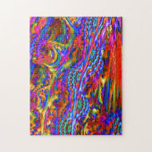 Fractaliteit Kleur Burst Rainbow Fractal Puzzle Legpuzzel (Verticaal)