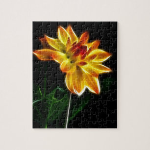 Fractalius Dahlia Legpuzzel