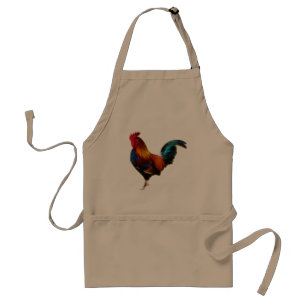 Fractalius Leghorn Rooster Standaard Schort