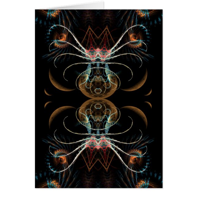 Fractalphee Moon Kaart (Voorkant)