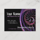 FractalPsy grand Carte de visite (Devant)