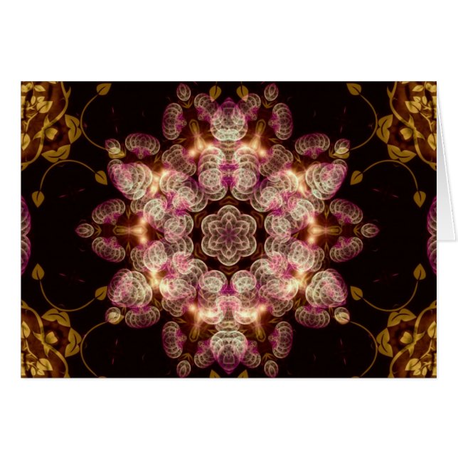 FractalRosea Kaart (Voorkant Horizontaal)