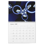 Fractals 2, kalender van 12 maanden (Jan 2027)