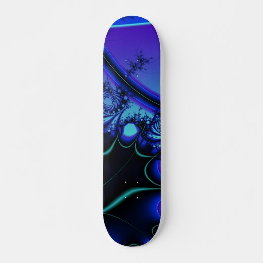 Fractals bij schemering Skateboard (Voorkant)