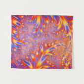 Fractals Levendig Hypnotiserend Koel Kleurig Tripp Wandkleed (Voorkant (horizontaal))