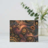 Fractals-Terra Vortex Briefkaart (Staand voorkant)