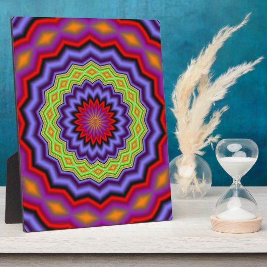 Fractalscope 32 fotoplaat (Zijkant)