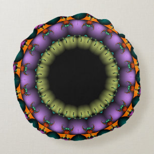 Fractascope 14 Pillow Rond Kussen