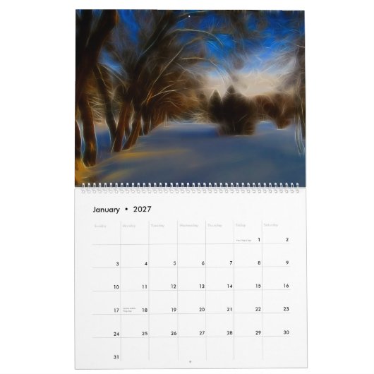 Fractialiuskenmerken voor 2014 kalender (Jan 2027)