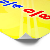 Fractie op een Poster van het Aantal Line=/van het (Hoek)