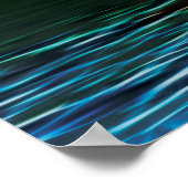 Fractielaboom, hemel en rivier poster (Hoek)