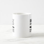 Fractionné Ma Motivation Drôle Mug (Centre)