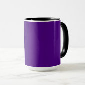 Fractionner la texture Purple Custom Coffee Mug (Devant droit)