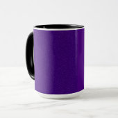 Fractionner la texture Purple Custom Coffee Mug (Devant gauche)