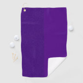 Fractionner la texture violet serviette de golf pe (En situation)