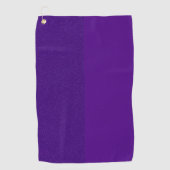 Fractionner la texture violet serviette de golf pe (Devant)